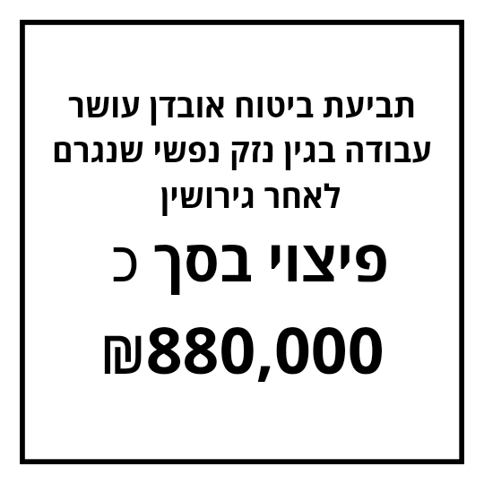 מקרים בטיפול משרדינו